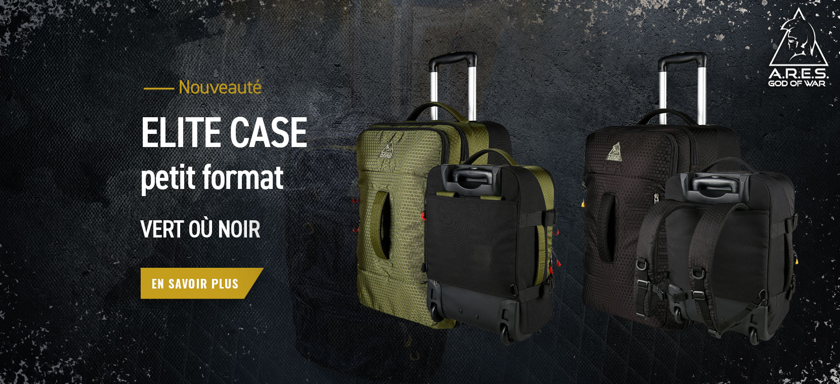 nouveauté : sac à roulette de voyage 48L