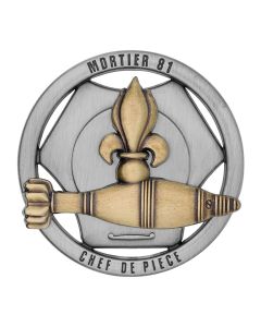 BREVET MORTIER 81 CHEF PIECE