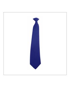CRAVATE CLIP BLEU ROYAL