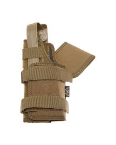 HOLSTER REGLABLE POUR ARME AVEC LAMPE OU LASER GAUCHER