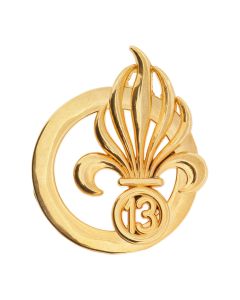 INSIGNE DE BERET 13° DBLE OR