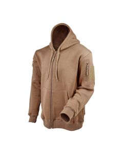 SWEAT ZIPPÉ SIMPLE À CAPUCHE 