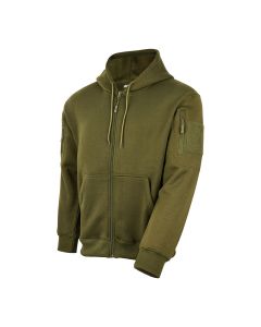 SWEAT ZIPPÉ SIMPLE À CAPUCHE 
