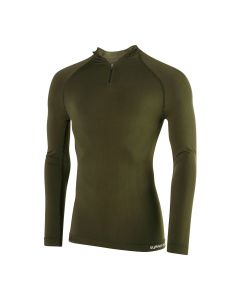 TEE SHIRT TECHNICAL LINE MANCHES LONGUES COL ZIP