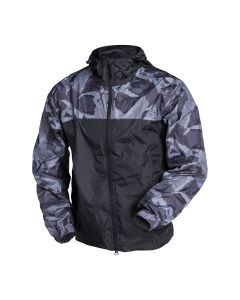 VESTE ACTION SHELL BLACK CAMO