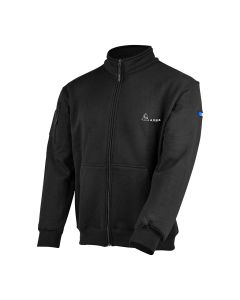 VESTE SWEAT ZIP FA NOIR XS