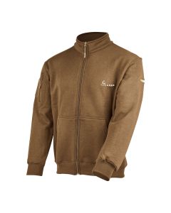 VESTE SWEAT ZIP FF COYOTE XS