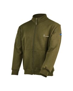 VESTE SWEAT ZIP FF KAKI XS